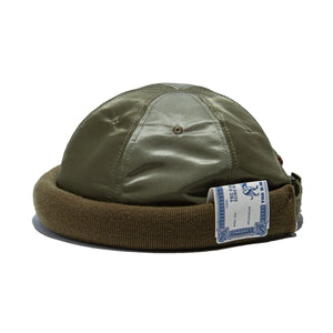 The H.W. Dog & Co - MA-1 ROLL CAP - OLIVE