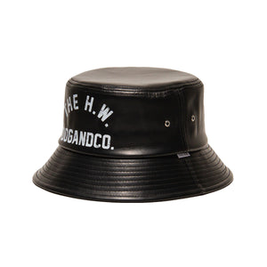 The H.W. Dog & Co - LEATHER HAT - Black