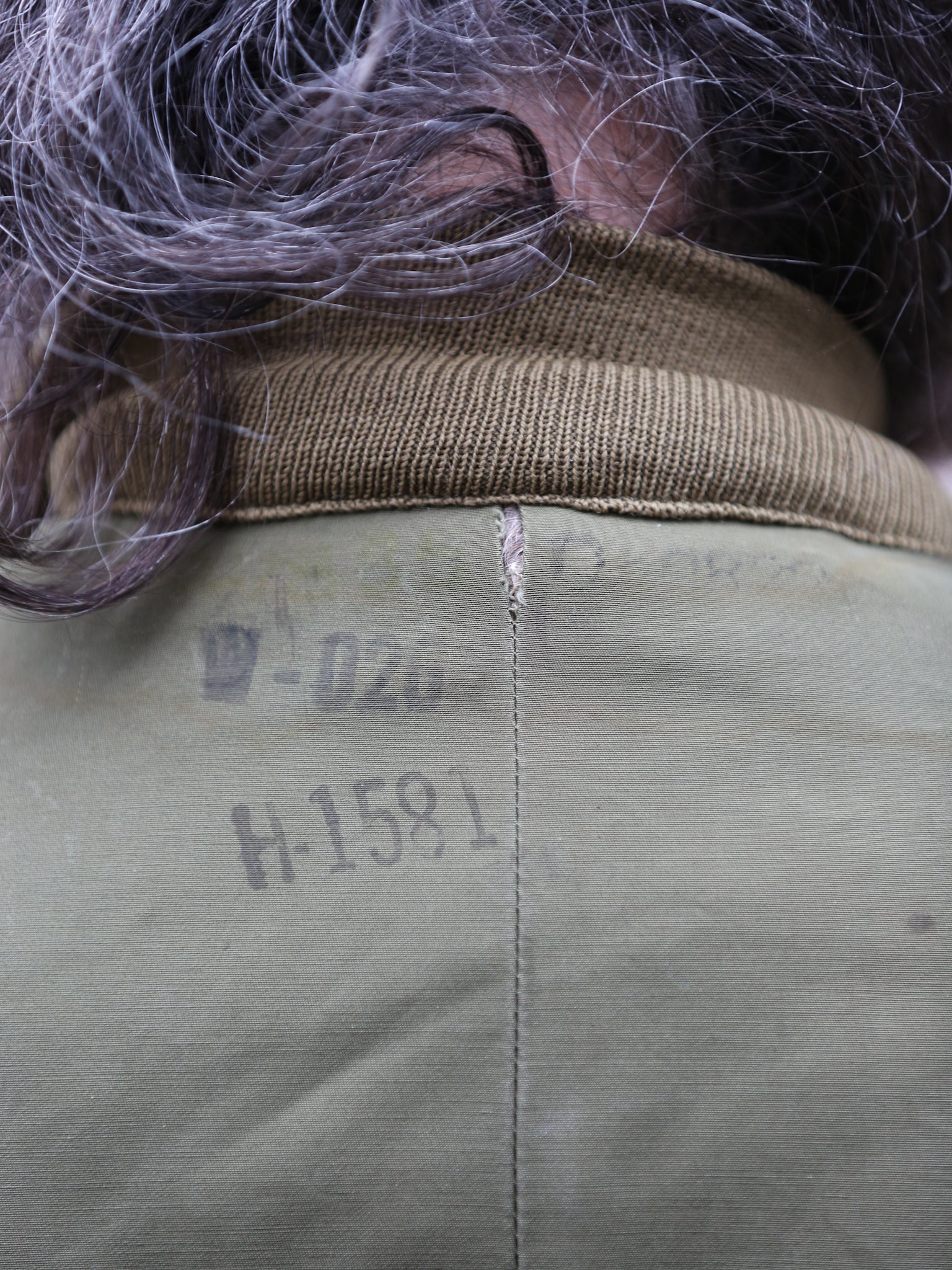 40s Military Alpaca Pile Field Jacket