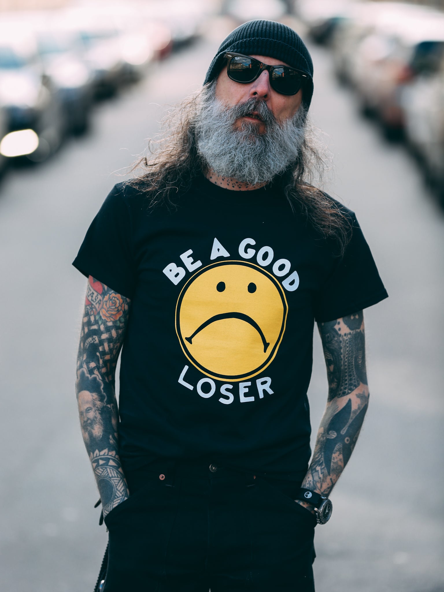 Good Loser - Black Tee
