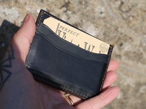 Vintage Works - HK-2-CF Card Wallet - Black