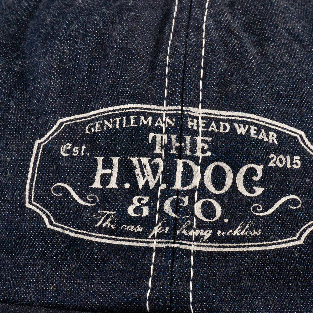 The H.W. Dog & Co - Indigo Logo Trucker Cap-D